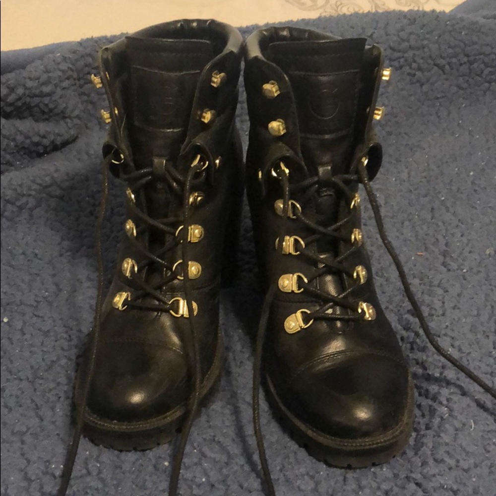 Guess combat booties